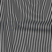 POPLIN STRIPE BLACK (thumbnail) #2