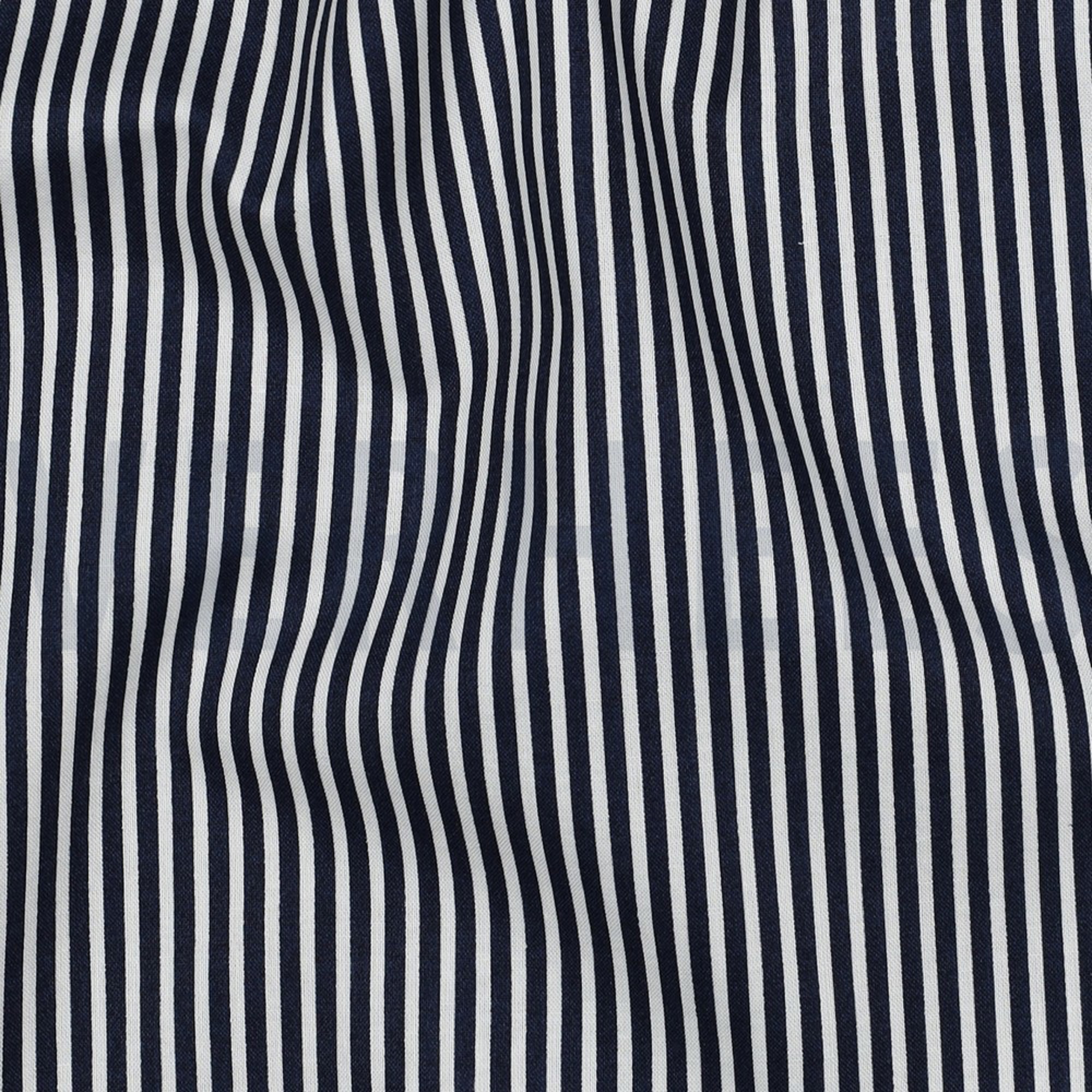 POPLIN STRIPE NAVY (high resolution) #2