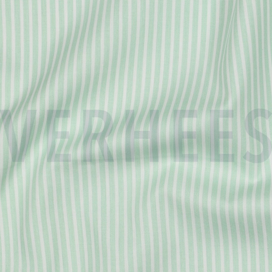 POPLIN STRIPE MINT #2