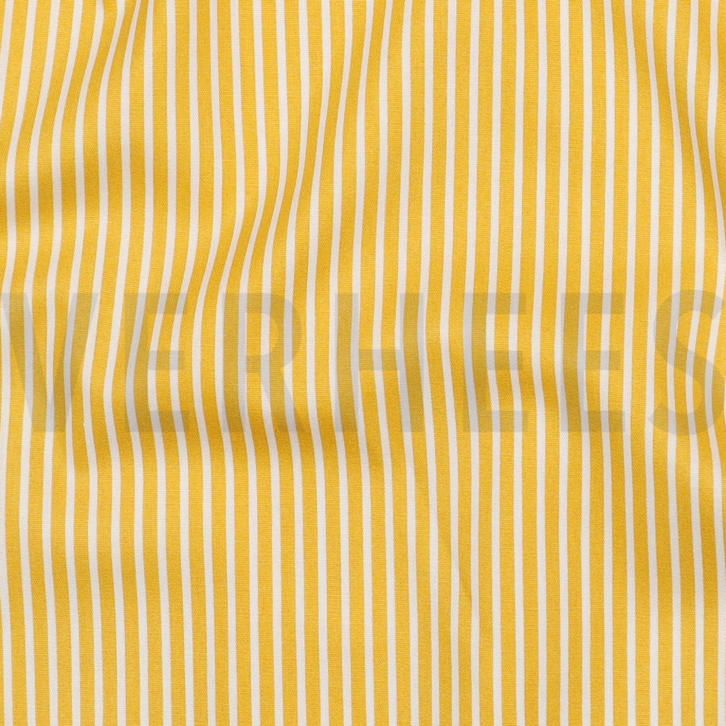 POPLIN STRIPE YELLOW #2