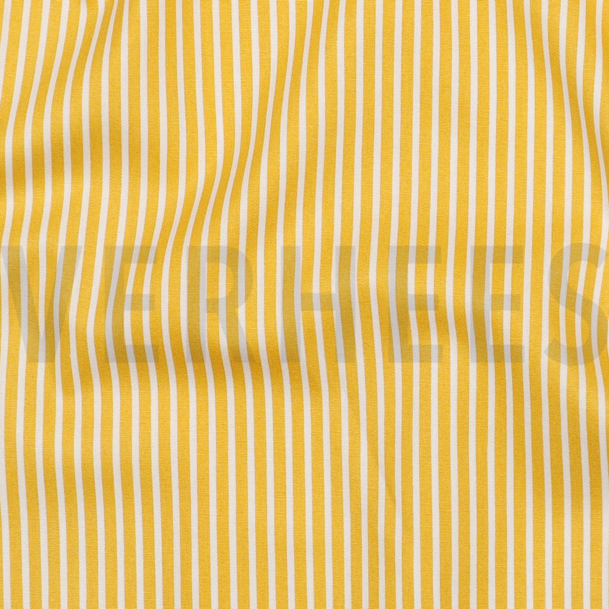 POPLIN STRIPE YELLOW (high resolution) #2