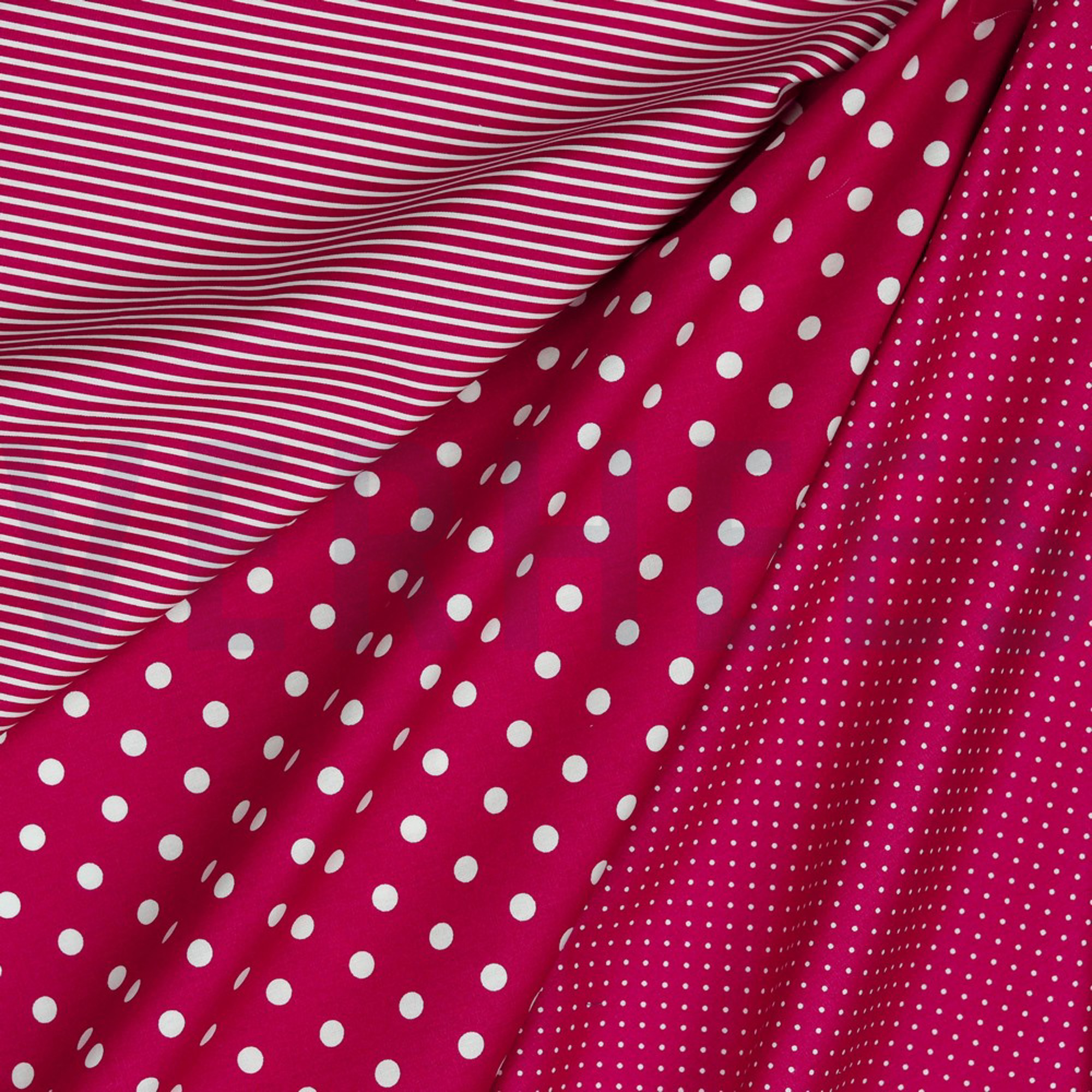 POPLIN STRIPE CERISE (high resolution) #2