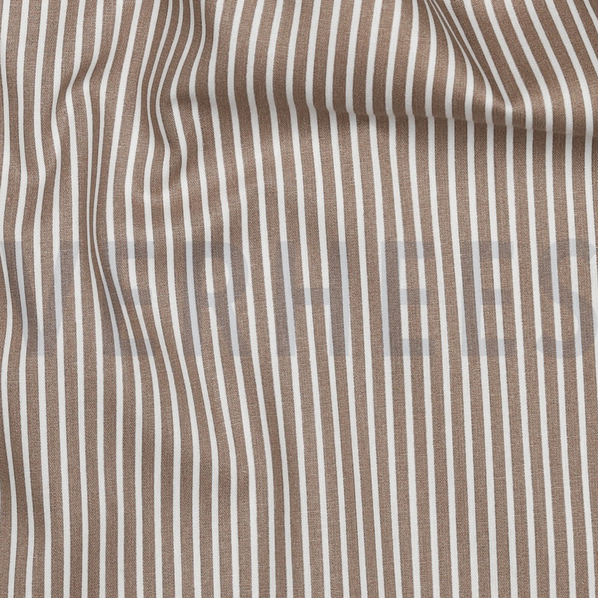 POPLIN STRIPE TAUPE (high resolution) #2