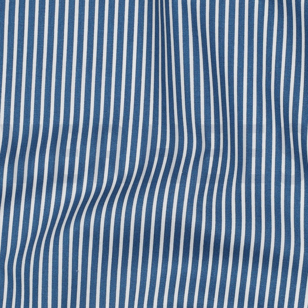 POPLIN STRIPE BLUE #2