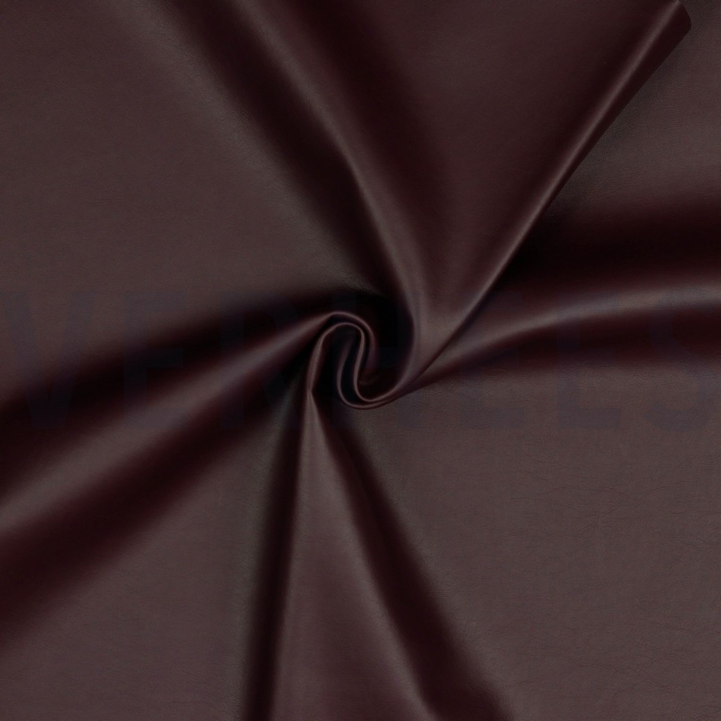 FAUX LEATHER BORDEAUX #2
