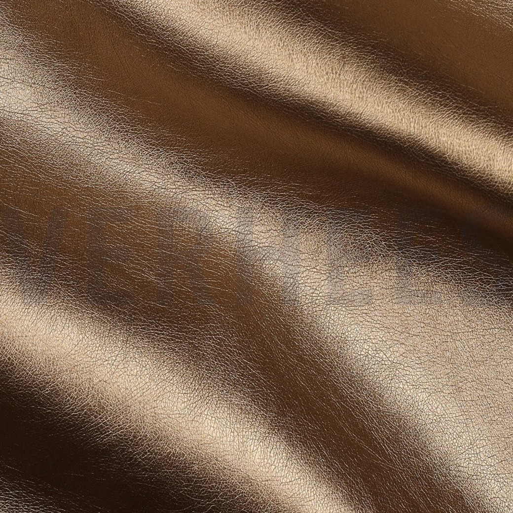 FAUX LEATHER COPPER METALLIC #2