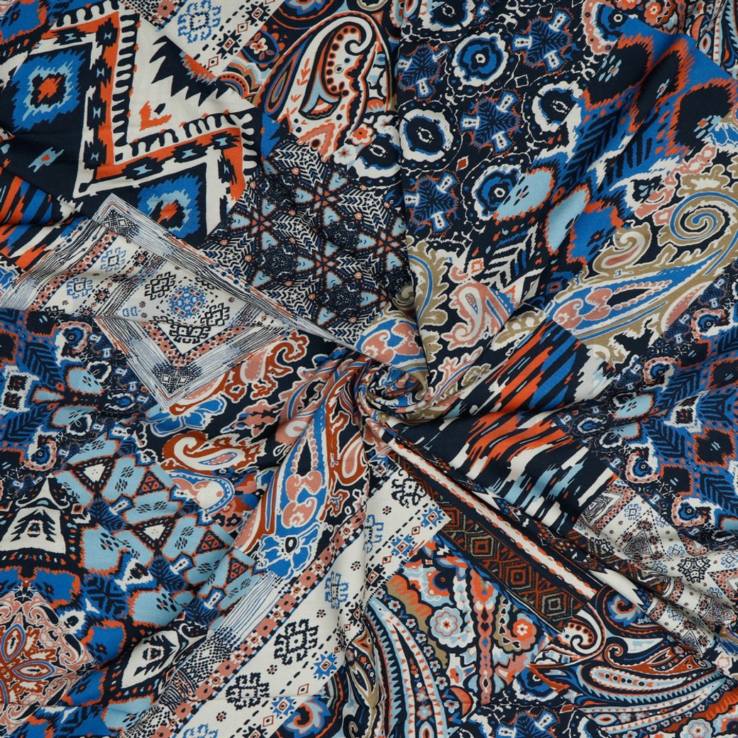 RADIANCE DIGITAL ETHNIC PATCH ECRU #2