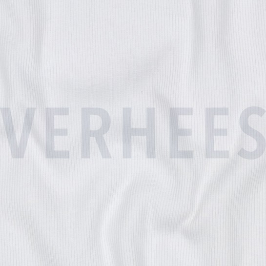 RIB TUBE GOTS WHITE #7