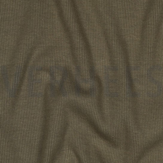 RIB TUBE GOTS ARMY GREEN #7