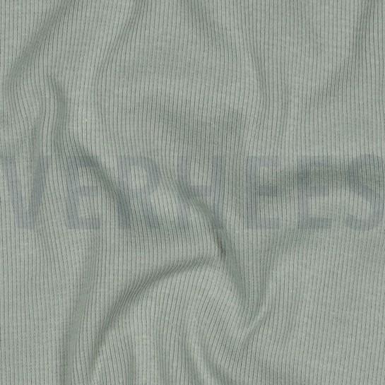 RIB TUBE GOTS OLD GREEN #7