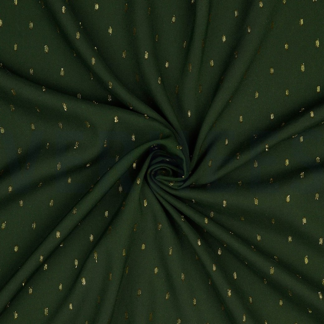 VISCOSE LUREX DARK GREEN #2