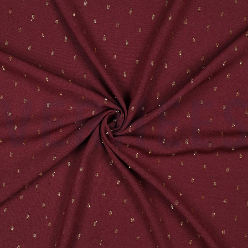 VISCOSE LUREX BORDEAUX #2