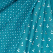 POPLIN ANCHOR TURQUOISE (thumbnail) #2