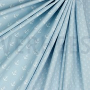 POPLIN ANCHOR LIGHT BLUE (thumbnail) #2