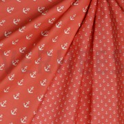 POPLIN ANCHOR CORAL (thumbnail) #2
