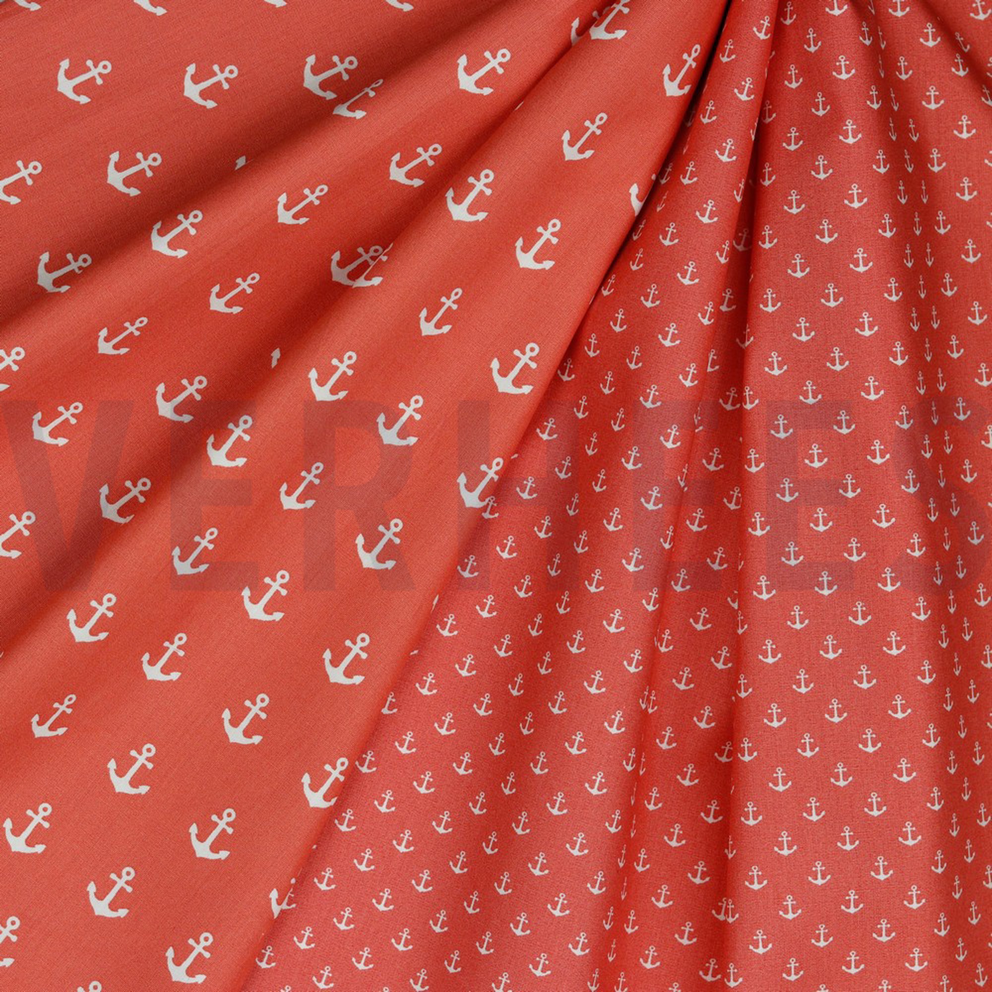 POPLIN ANCHOR CORAL (high resolution) #2