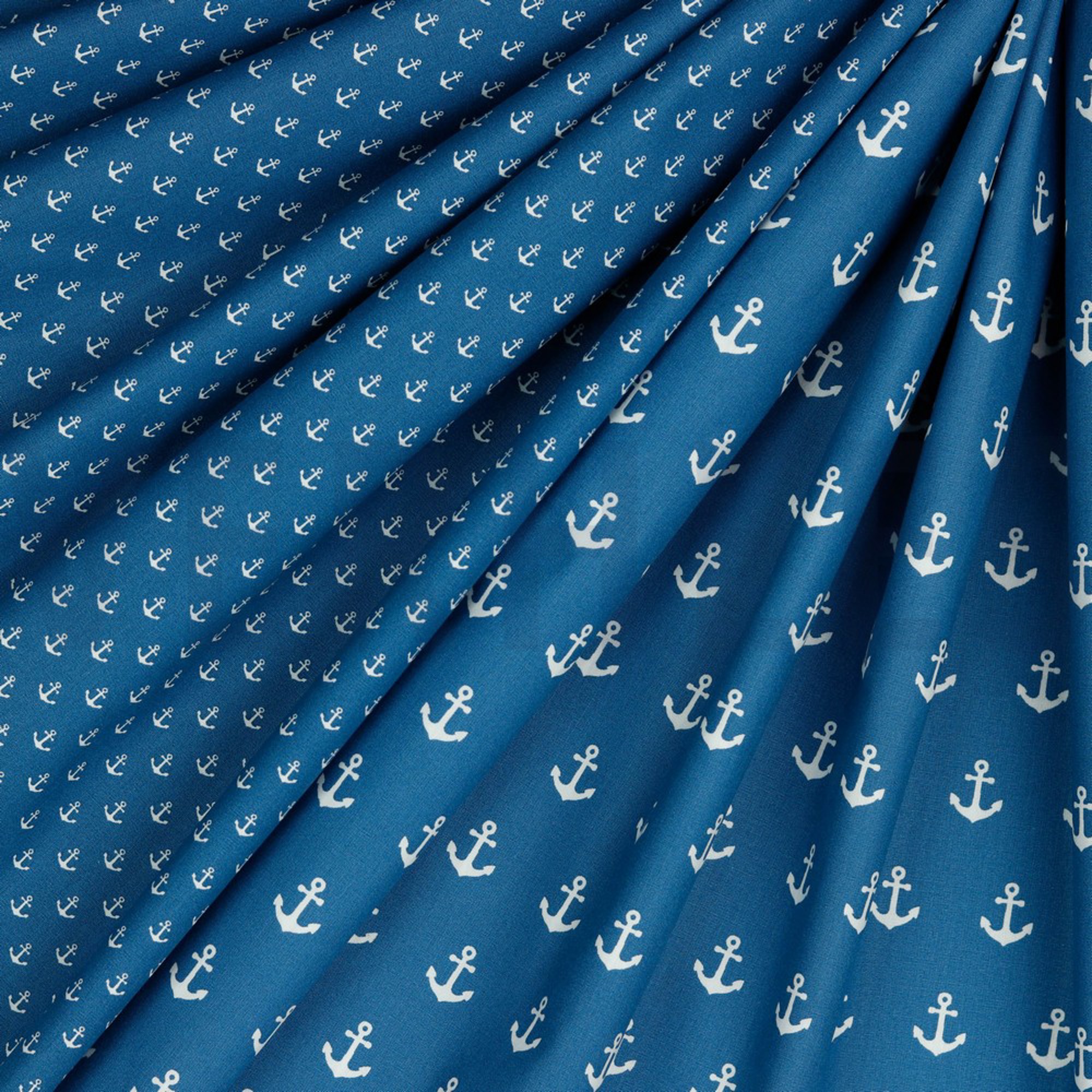POPLIN ANCHOR BLUE (high resolution) #2