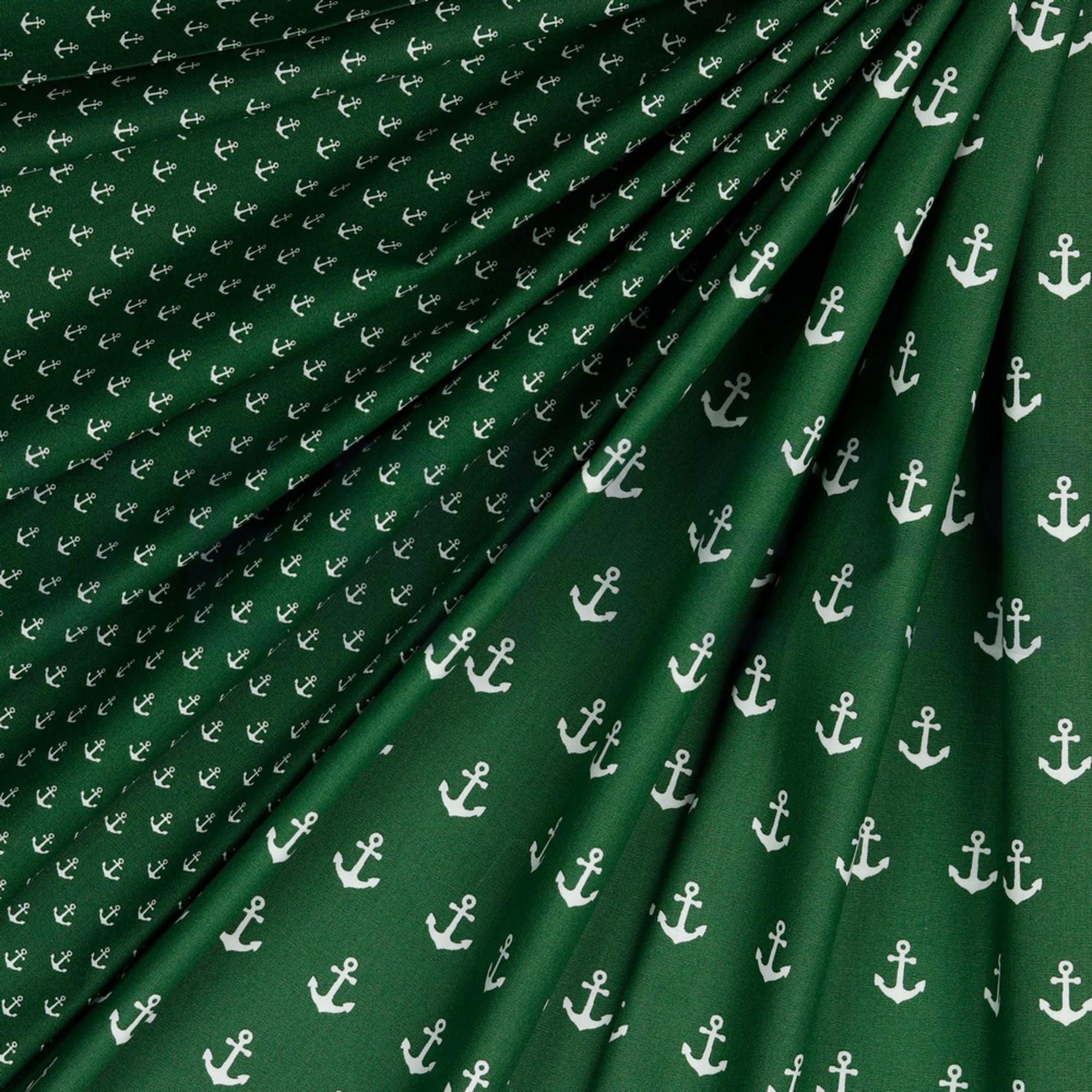POPLIN ANCHOR DARK GREEN (high resolution) #2