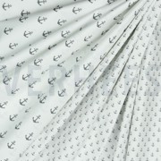 POPLIN ANCHOR WHITE/GREY (thumbnail) #2