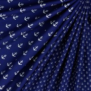 POPLIN PETIT ANCHOR COBALT (thumbnail) #2
