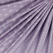POPLIN PETIT ANCHOR LILAC (thumbnail) #2