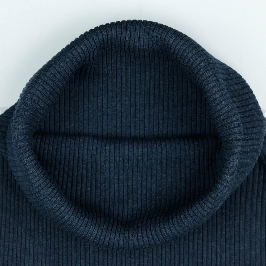HEAVY RIB TUBE NAVY MELANGE #2