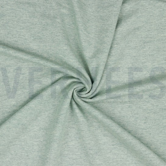 FRENCH TERRY GRÜN MELIERT #7