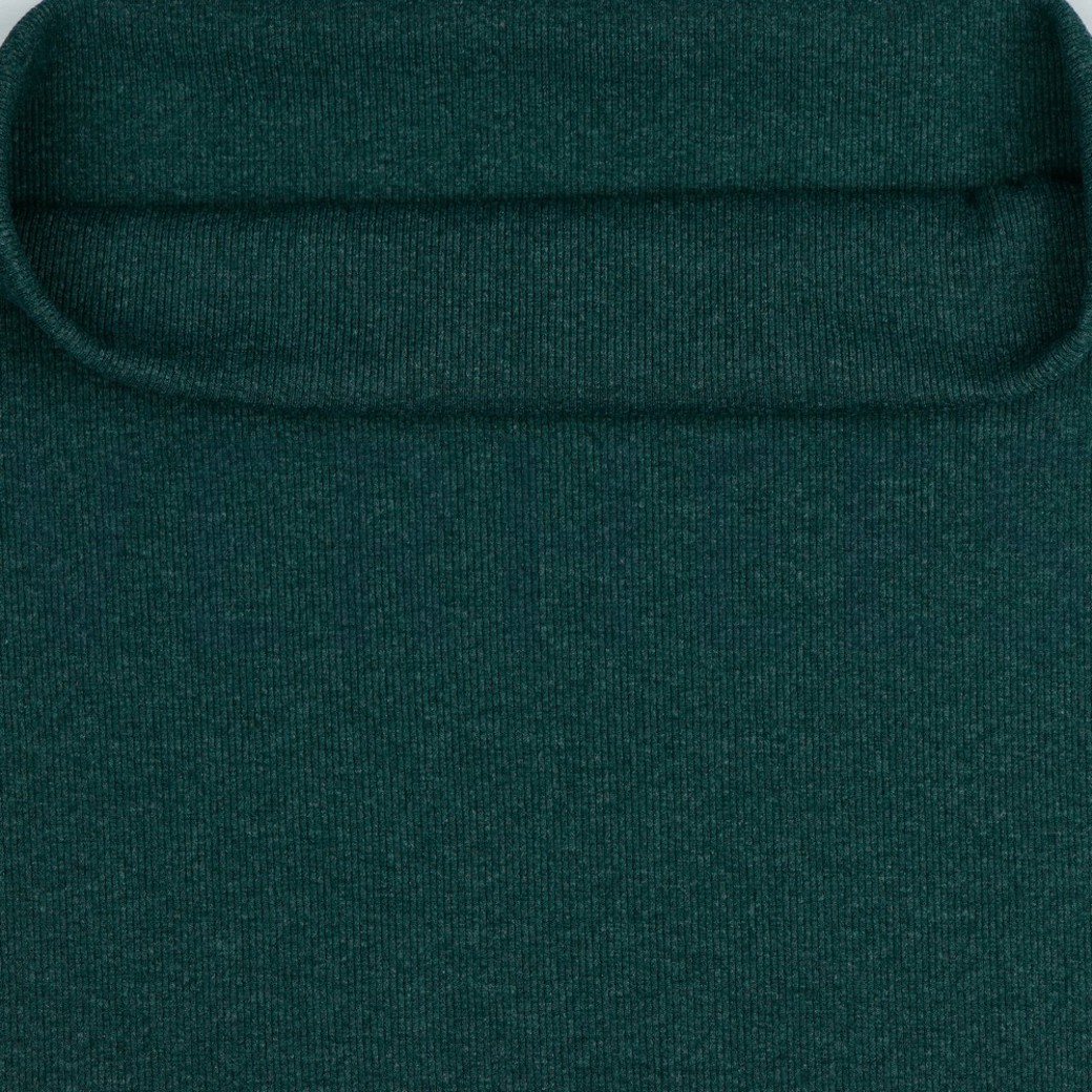 RIB TUBE DARK GREEN MELANGE #2
