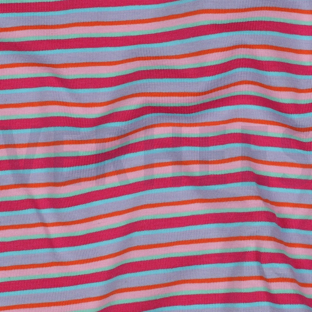 COTTON JERSEY YARN DYED STRIPES MULTICOLOUR #2
