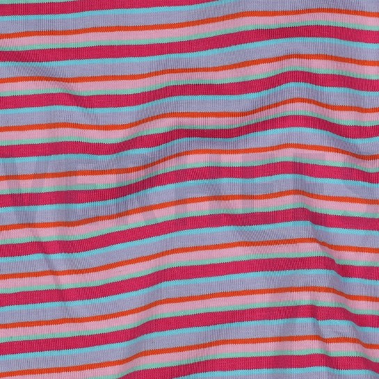 COTTON JERSEY YARN DYED STRIPES MULTICOLOUR #7