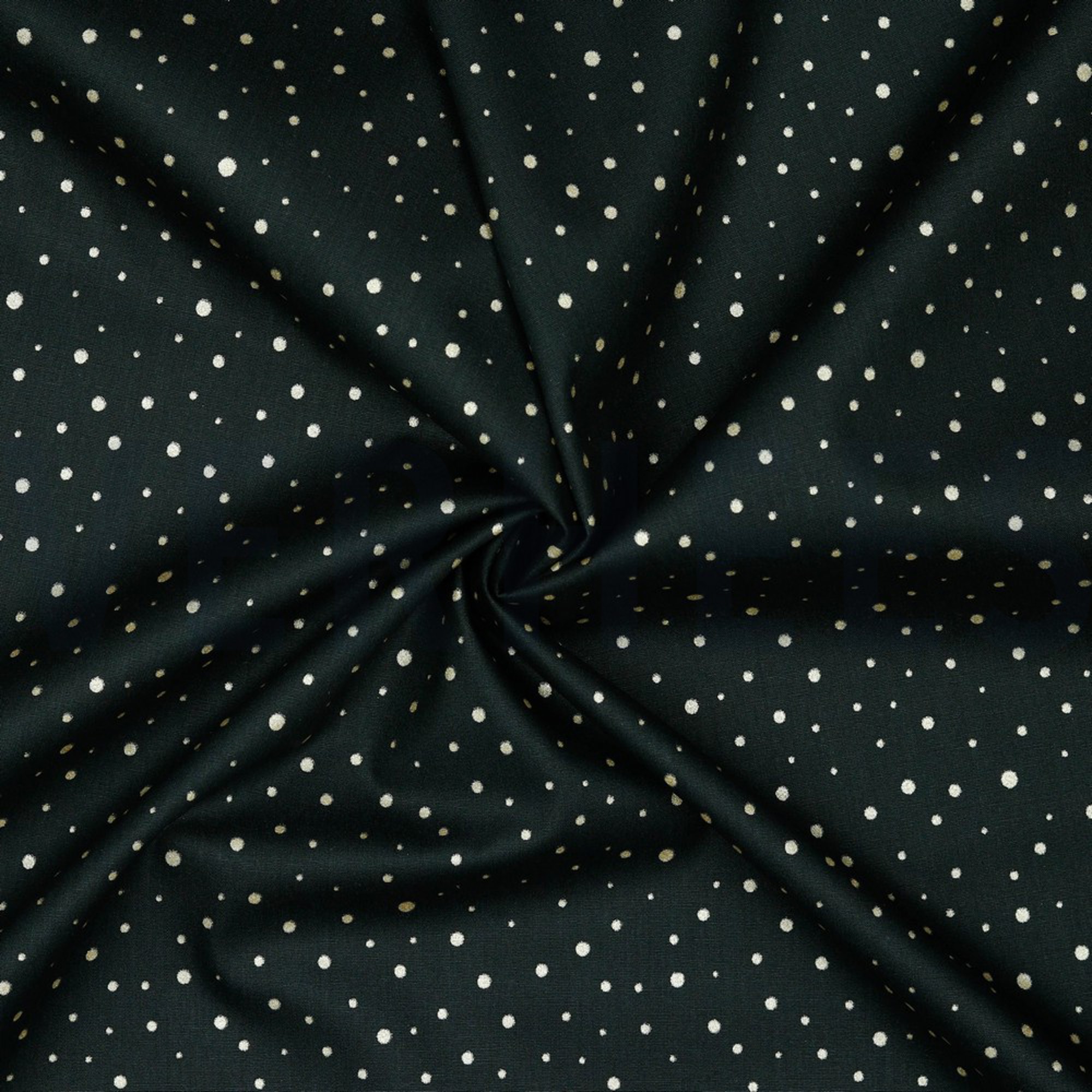 POPLIN GLITTER DOTS BLACK (high resolution) #2