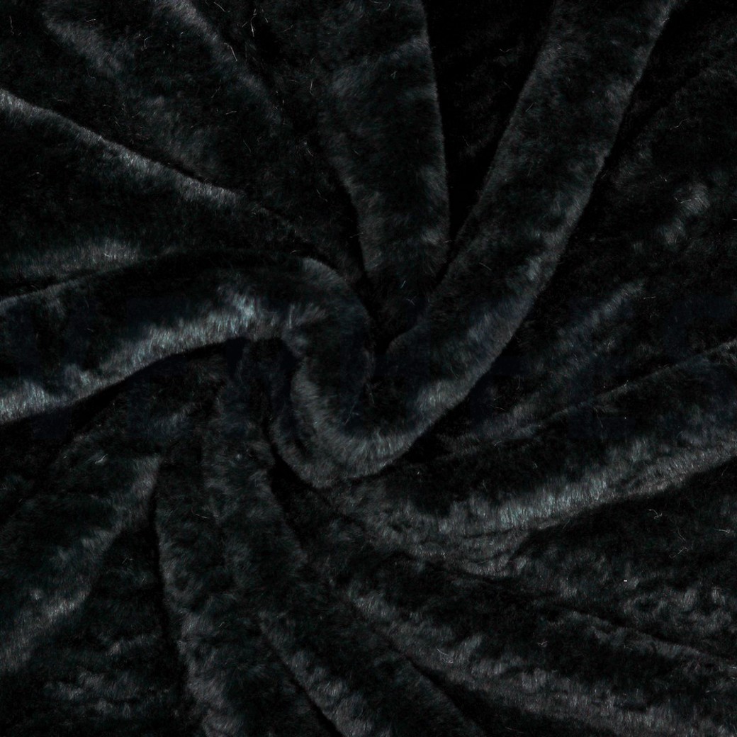 FAUX FUR BLACK #2