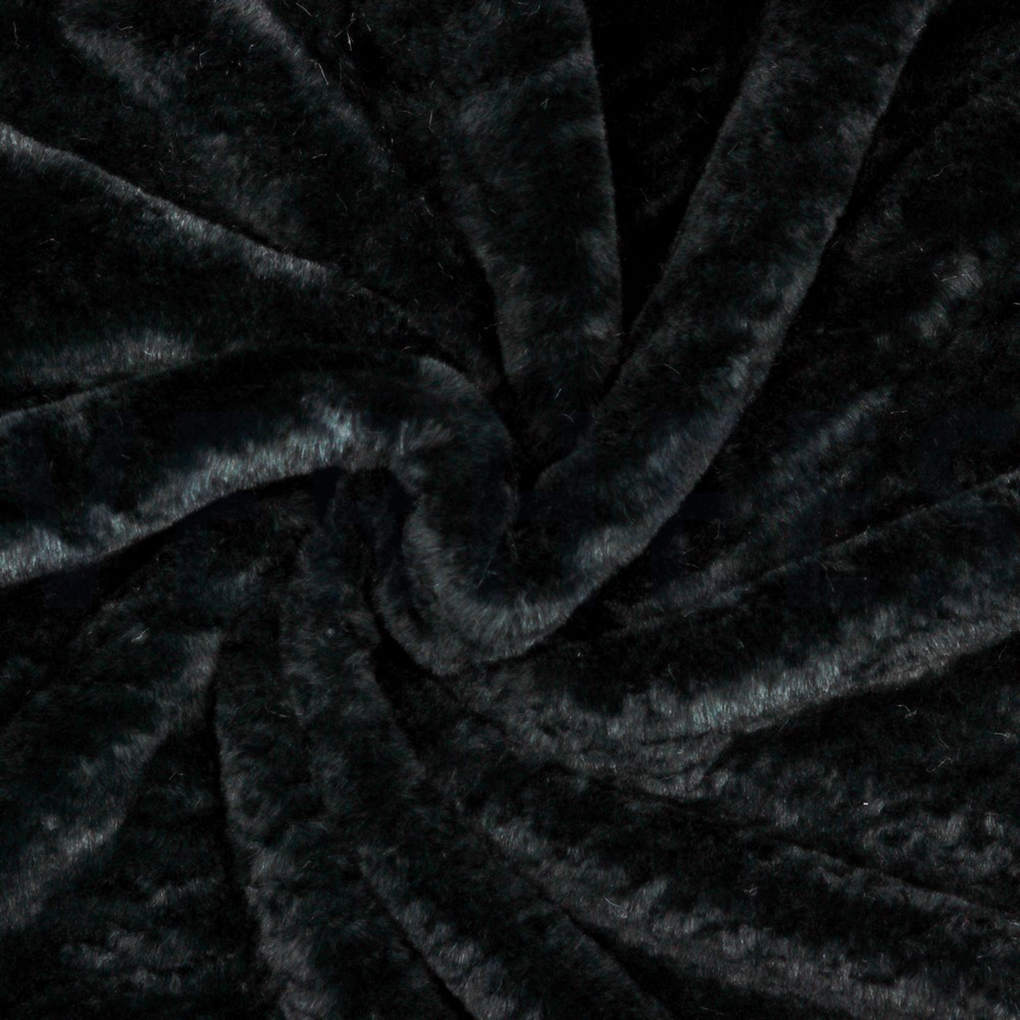 FAUX FUR BLACK (high resolution) #2