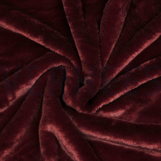 FAUX FUR BORDEAUX #7