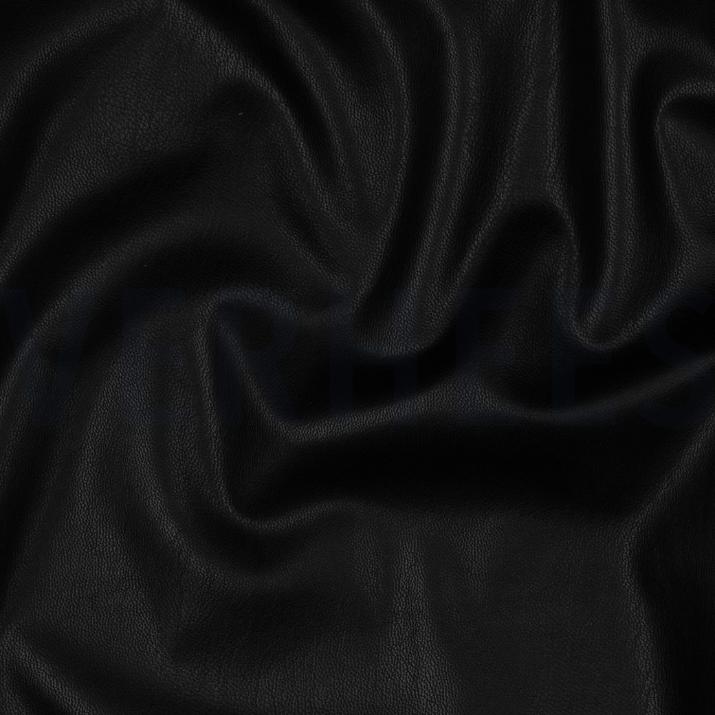 FAUX LEATHER SOFT STRETCH BLACK #2