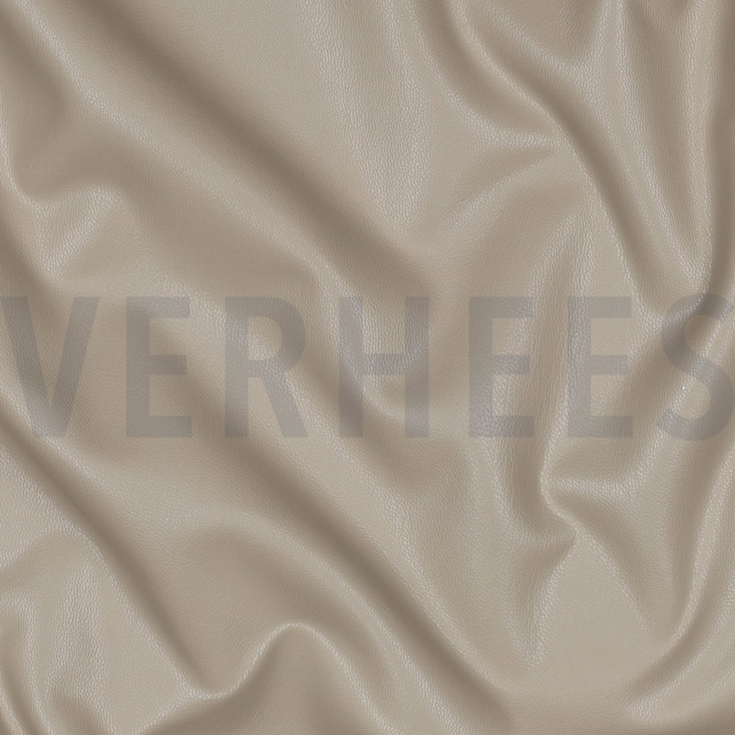 FAUX LEATHER SOFT STRETCH SAND #2