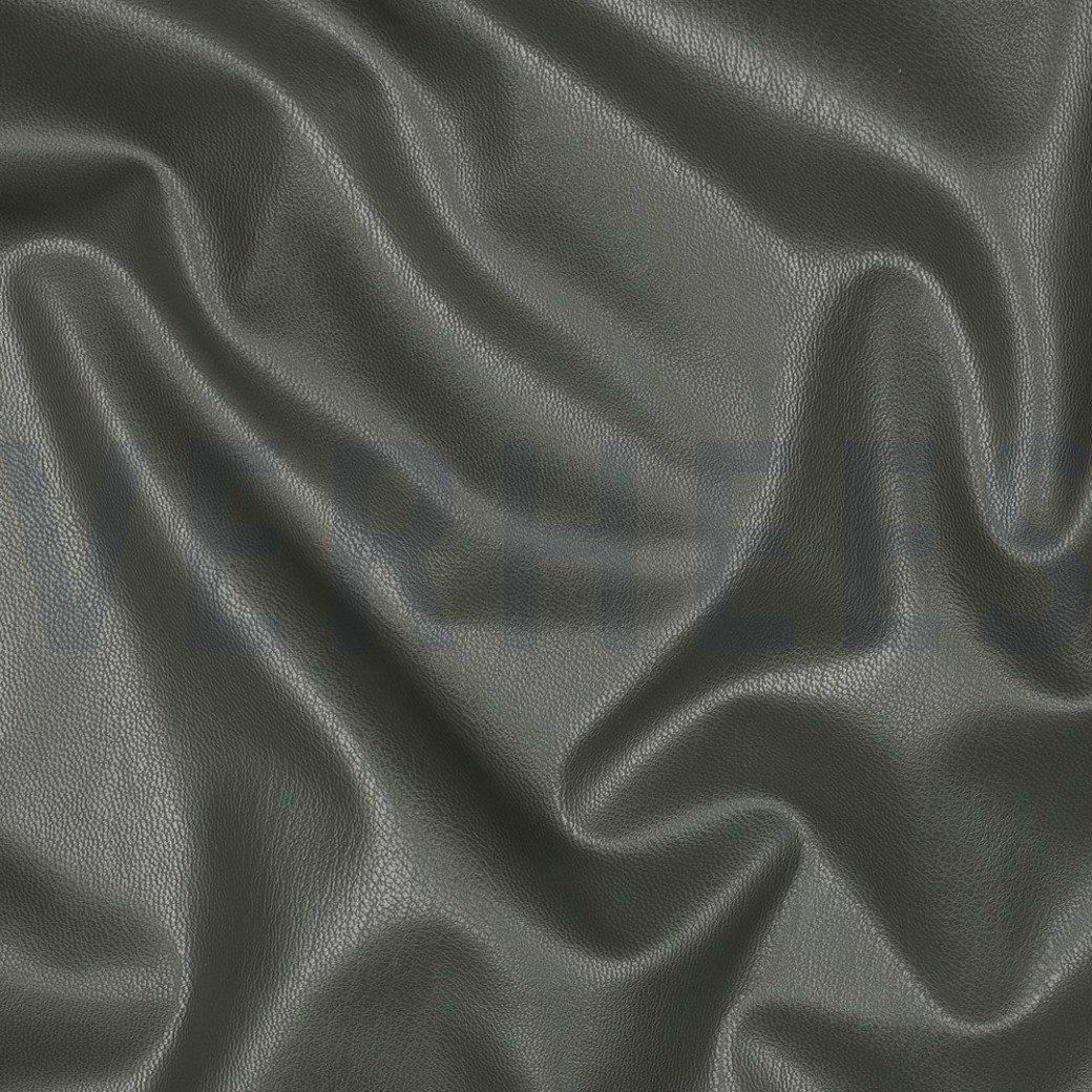 FAUX LEATHER SOFT STRETCH ARMY GREEN #2