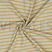 JERSEY STRIPES LUREX OCHRE/SILVER (thumbnail) #2