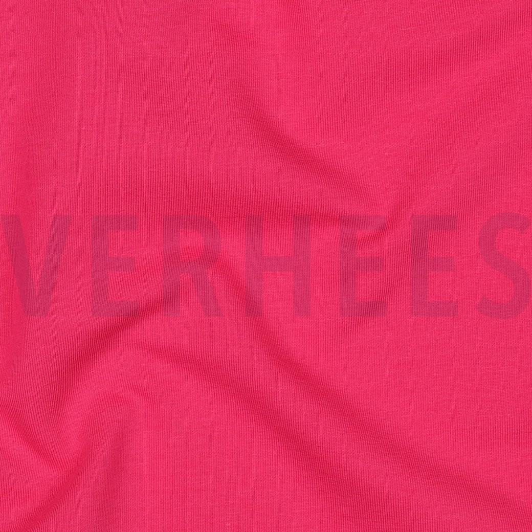 FRENCH TERRY GOTS FUCHSIA #2