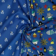 POPLIN PIRATES BLUE (thumbnail) #2