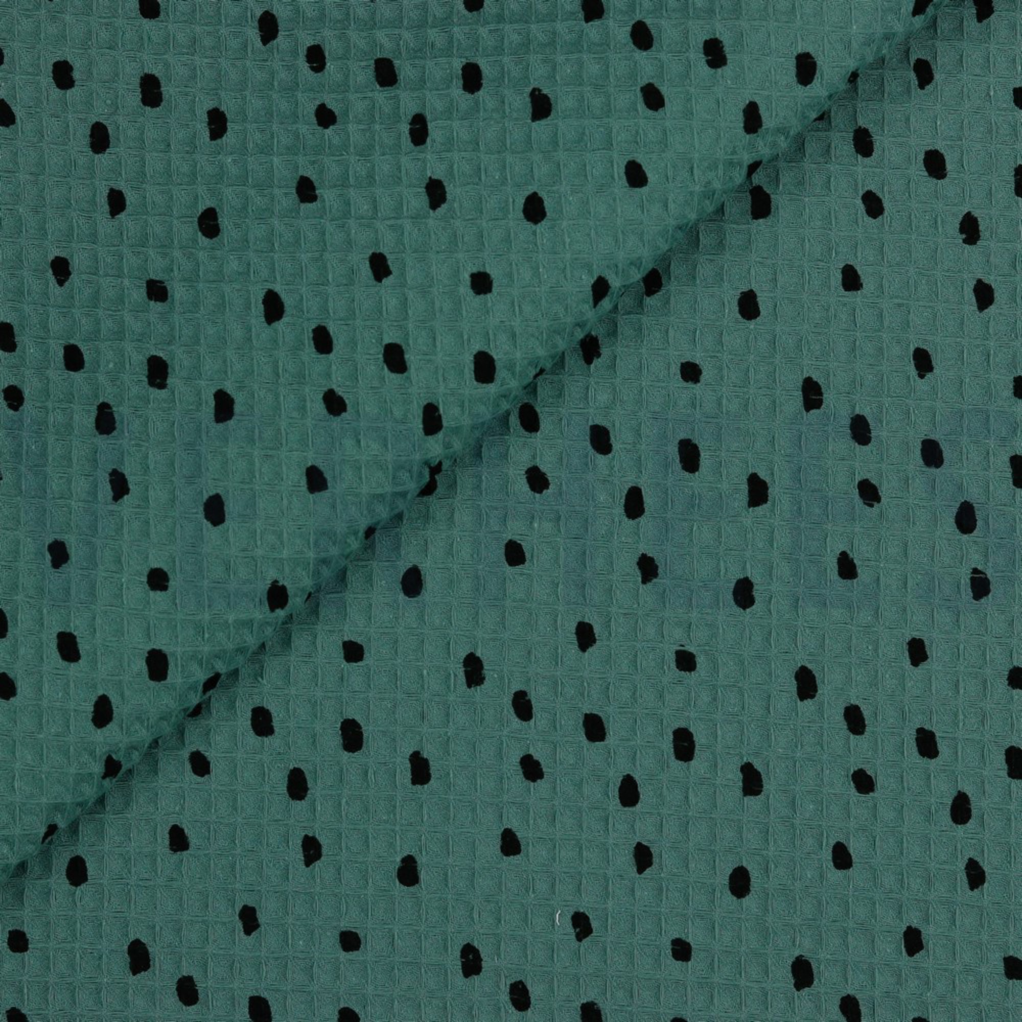 WAFFLE DOTS OLD GREEN (high resolution) #2