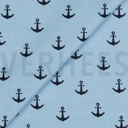 JERSEY GLITTER ANCHOR LIGHT BLUE (thumbnail) #2