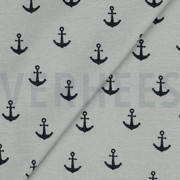 JERSEY GLITTER ANCHOR LIGHT GREY (thumbnail) #2