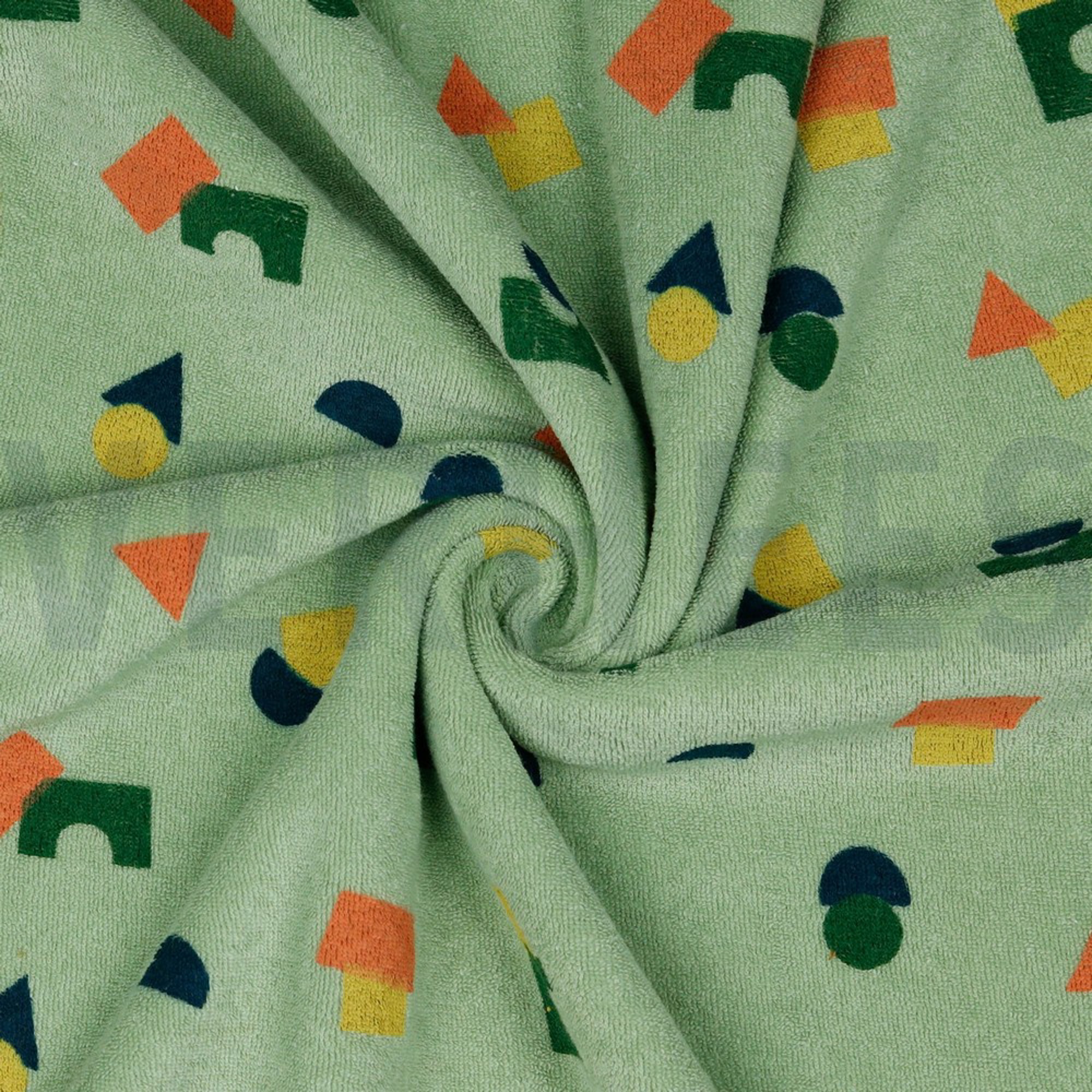 STRETCH TOWELING SHAPES SAGE (high resolution) #2
