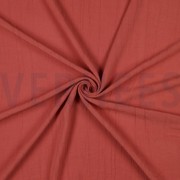 LINEN VISCOSE CRINKLE CLAY (thumbnail) #2