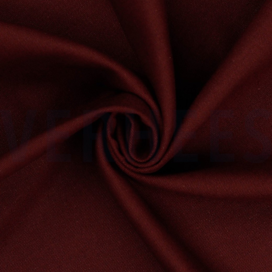 LINEN VISCOSE SPANDEX BORDEAUX #2