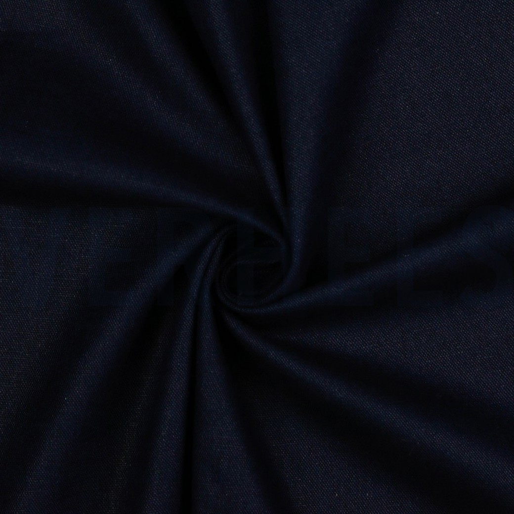 LINEN VISCOSE SPANDEX MARINE #2