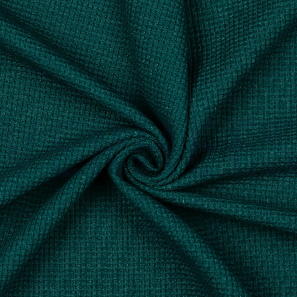 WAFFLE JERSEY GOTS DARK GREEN #2