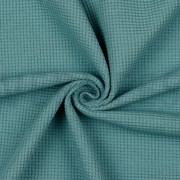 WAFFLE JERSEY GOTS DARK AQUA (thumbnail) #2