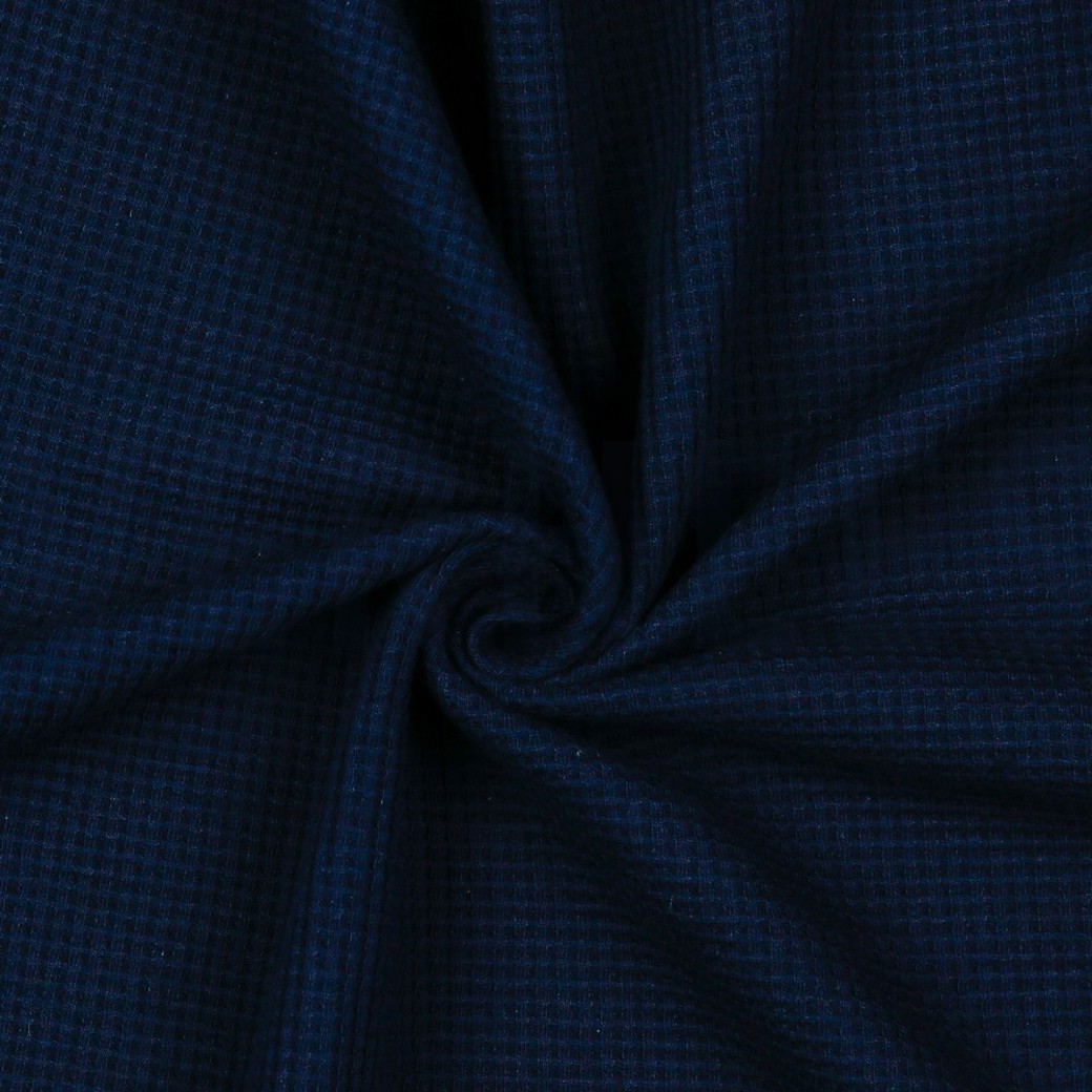 WAFFLE JERSEY GOTS NAVY #2